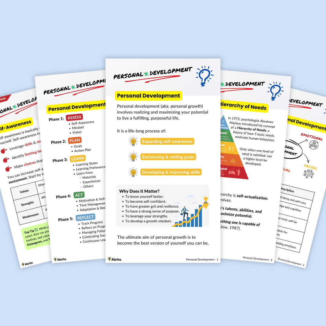 Store Introduction to Personal Development + 🎁 Bonus FREE Templates